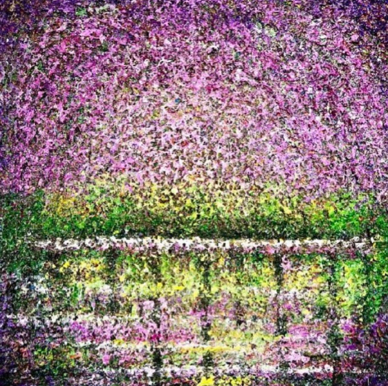 Lebanese Contemporary Art by Rawia Zantout - Enchanted Blossoms