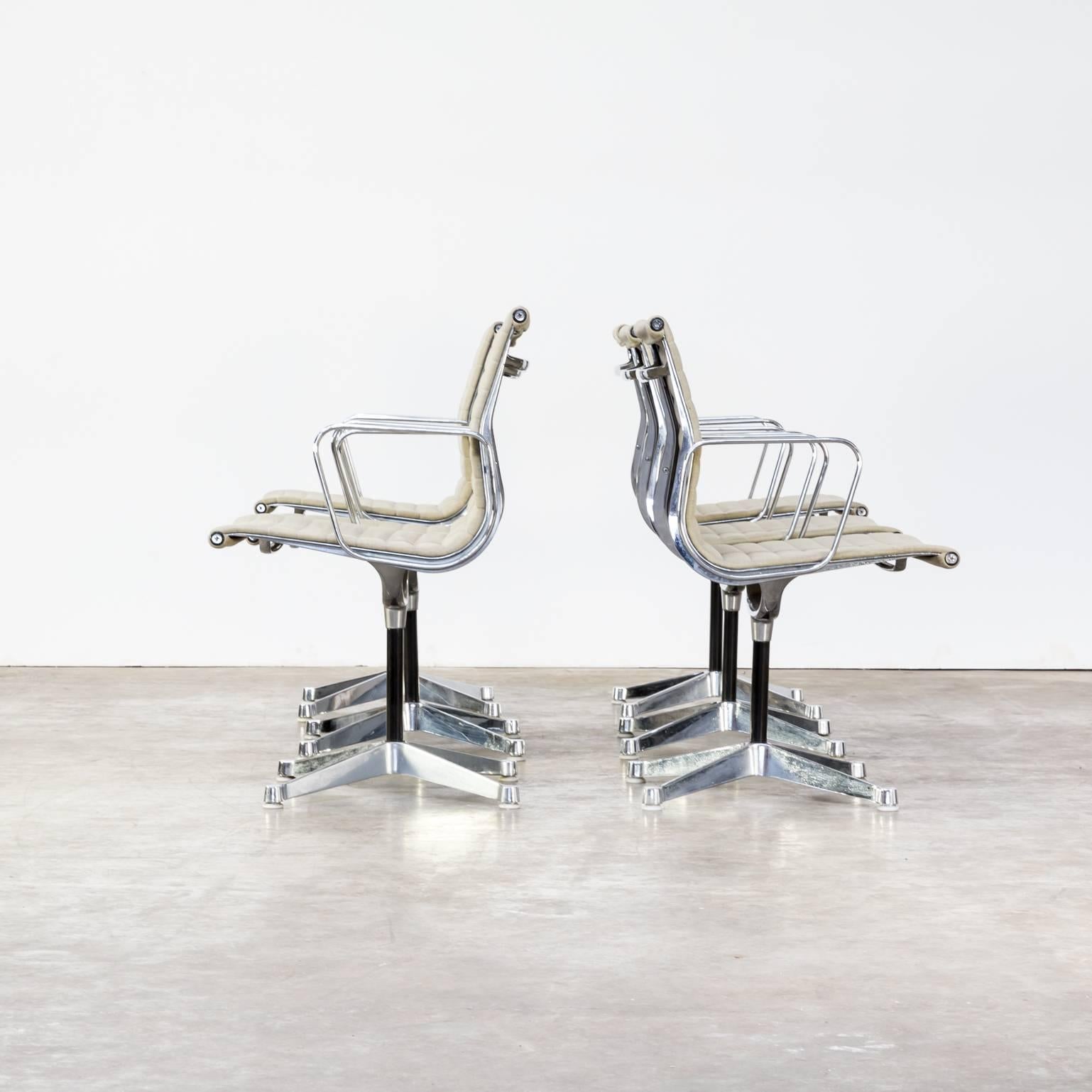 American Ray & Charles Eames EA108 Fauteuils for Herman Miller Set of Six For Sale