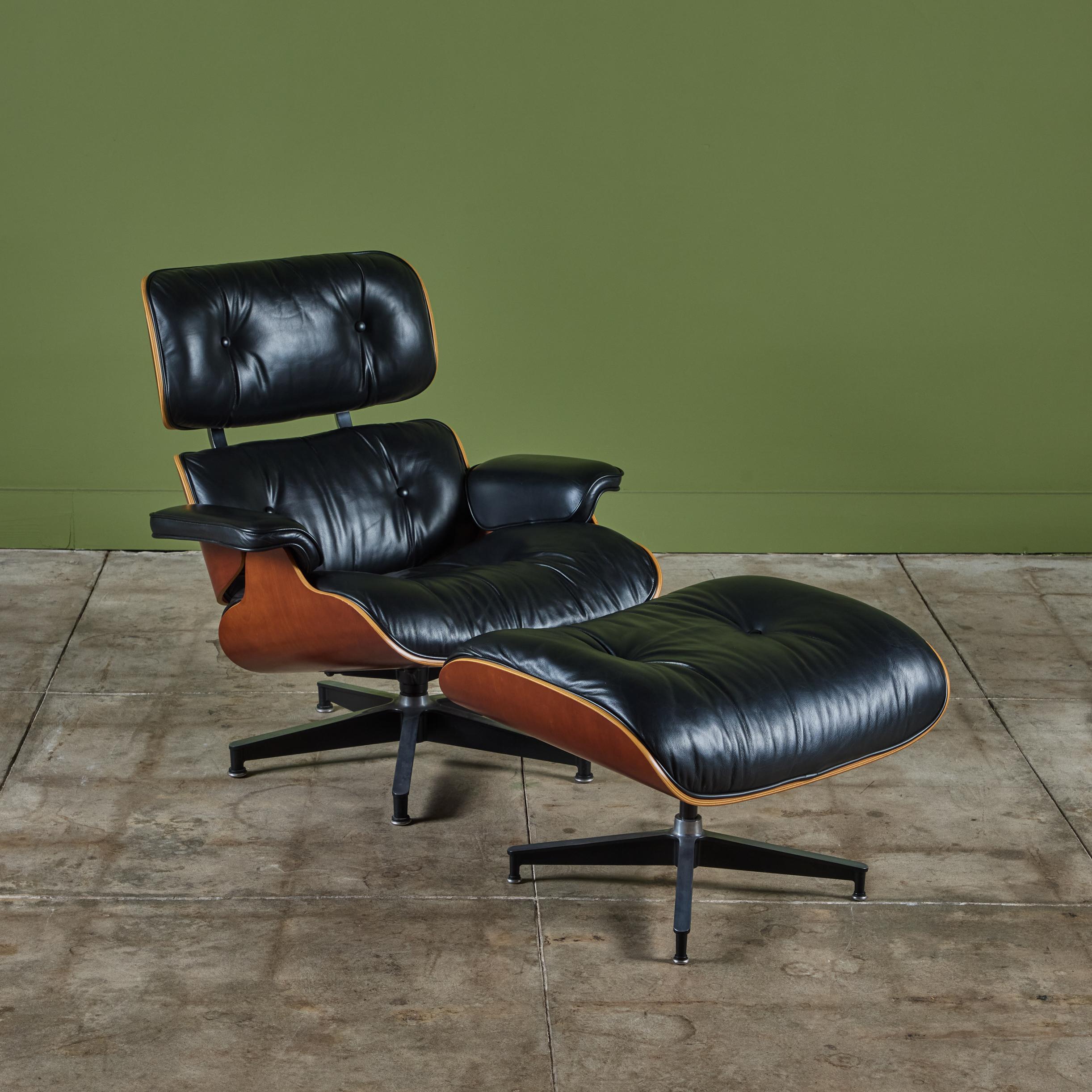 Ray and Charles Eames 670/671 Lounge Chair with Ottoman for Herman Miller 4