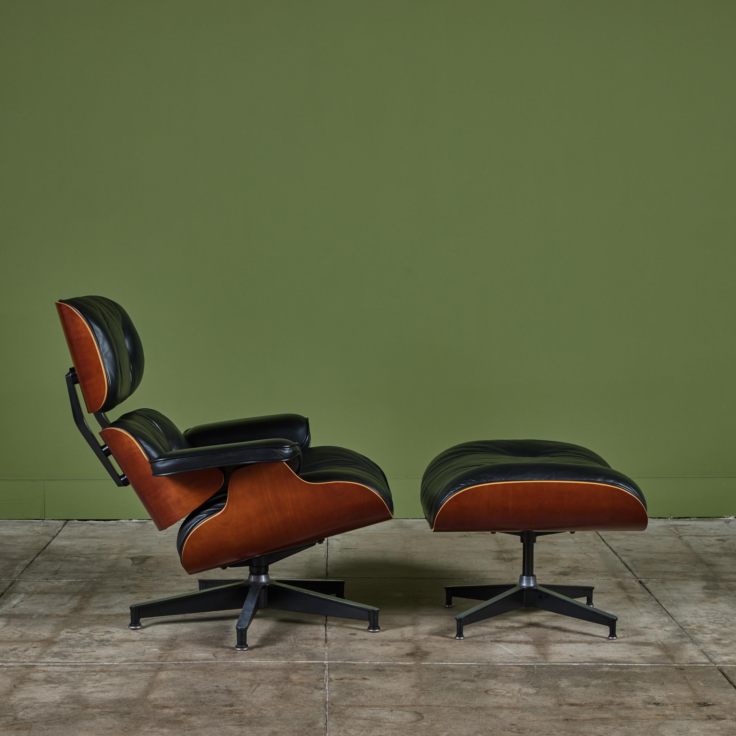American Ray and Charles Eames 670/671 Lounge Chair with Ottoman for Herman Miller