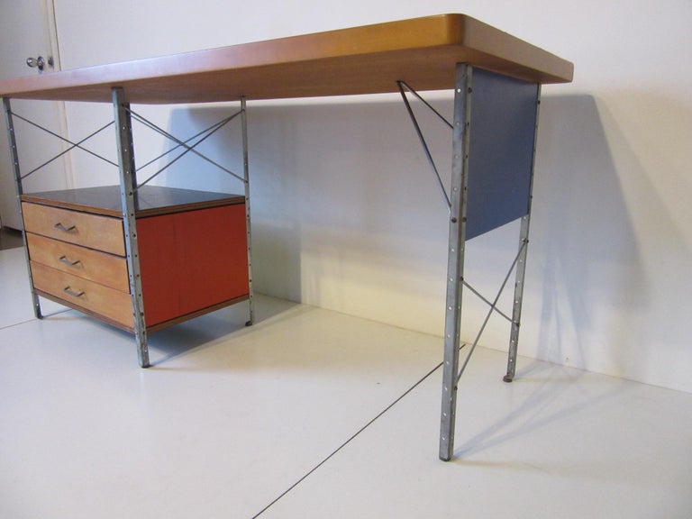 Ray And Charles Eames Series One Esu Desk For Herman Miller At 1stdibs