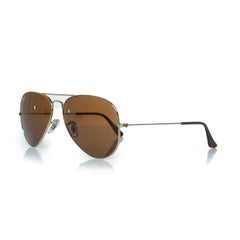 Ray Ban, Aviator in gold and brown