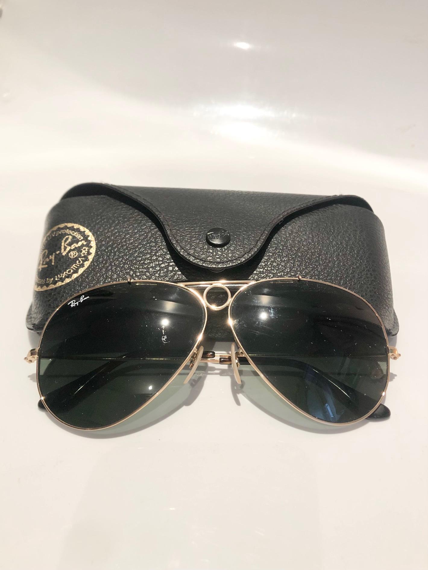 aviator shooter sunglasses