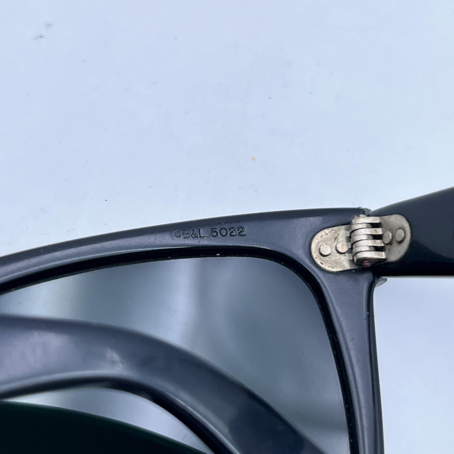 Ray-Ban B&L Vintage Black Unisex Sunglasses Wayfarer 5022 1