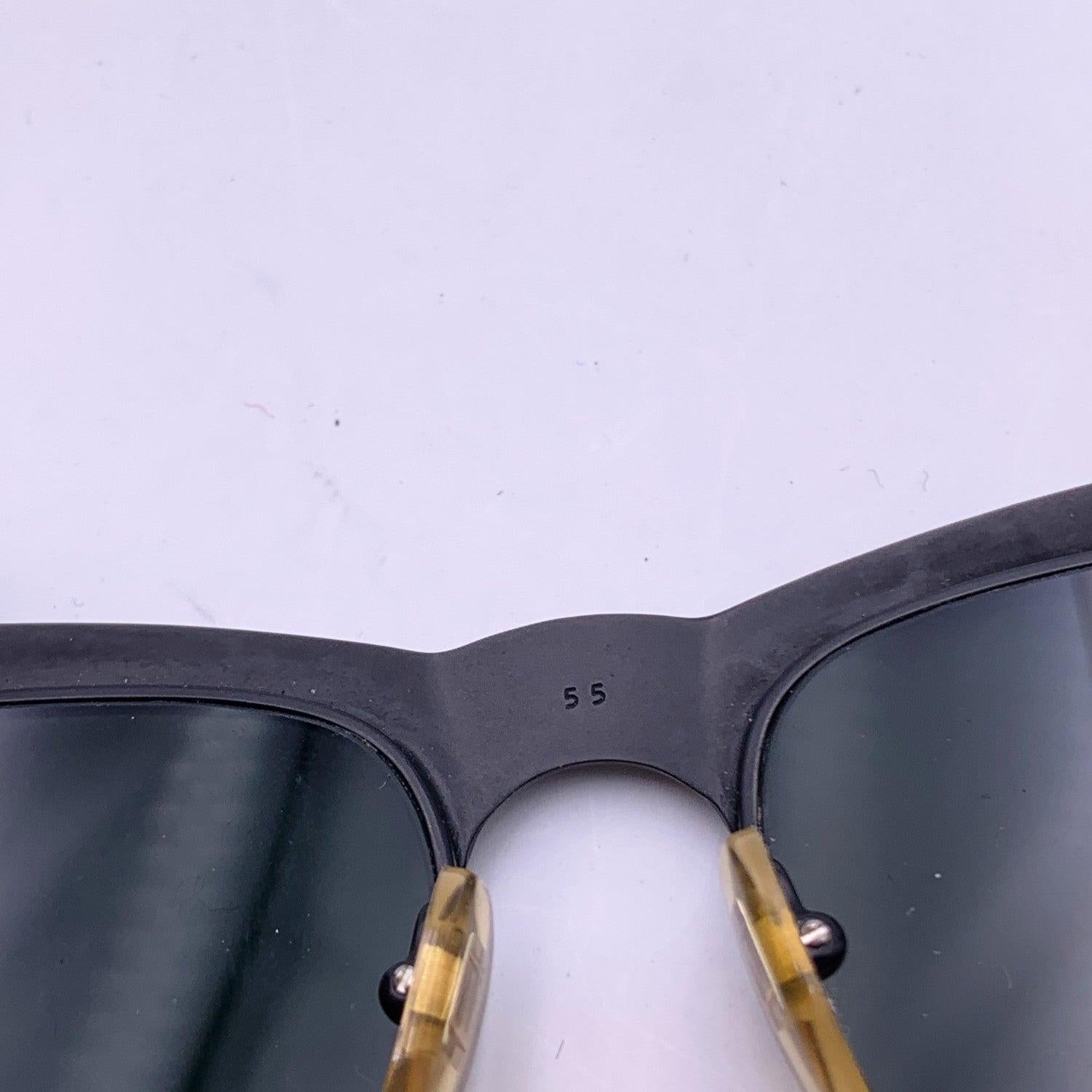 Ray-Ban B&L Vintage Black Wayfarer W0757 Mint Sunglasses 55/16 130mm 3