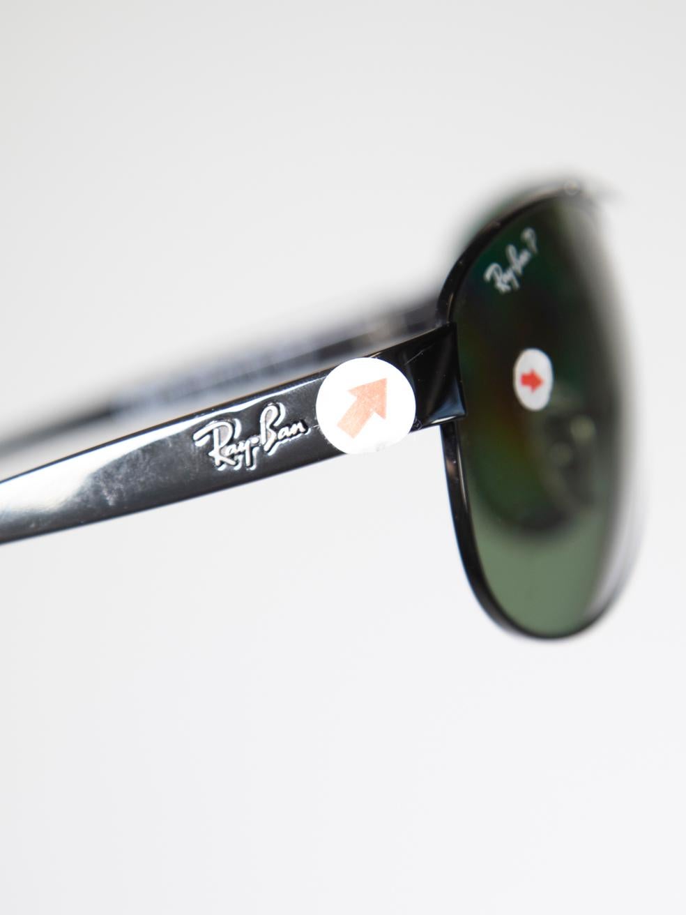 Ray-Ban Black Aviator Sunglasses 4