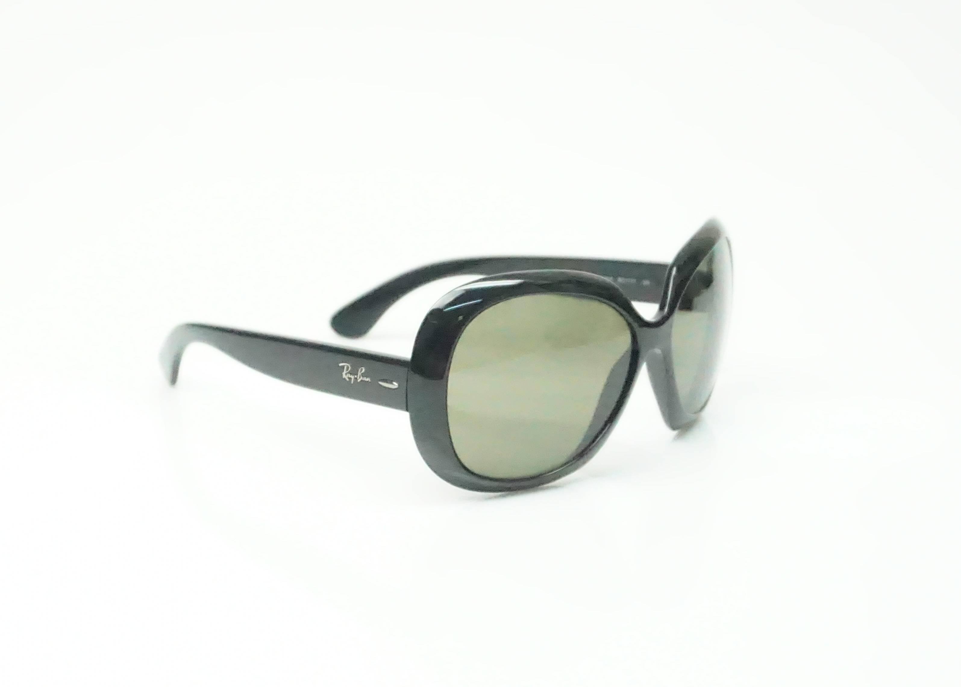 Ray-Ban Black Jackie Ohh II Sunglasses  1