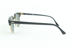 Ray-Ban Black Rb3016 Clubmaster 49 C25mz1019 Sunglasses