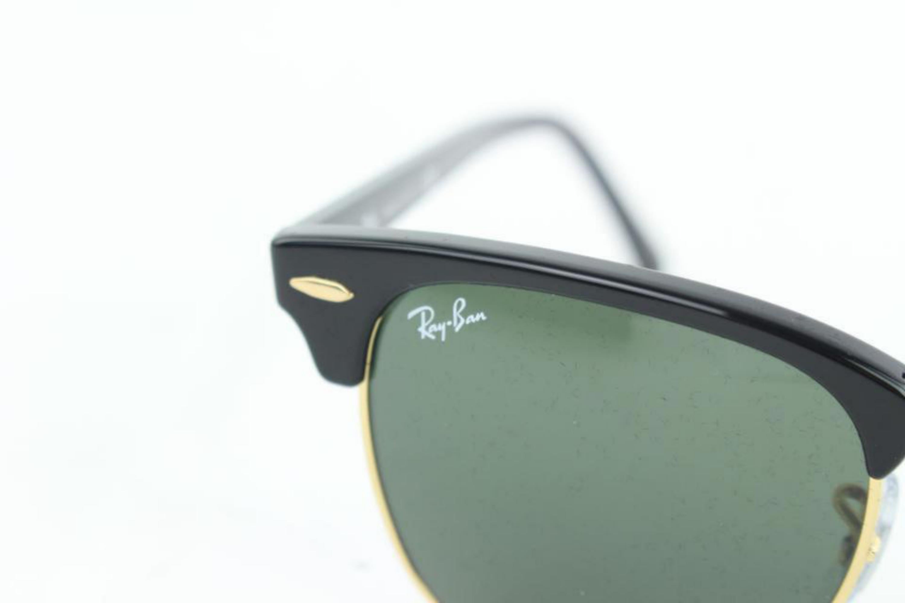 Ray-Ban Black Rb3016 Clubmaster 49 C25mz1019 Sunglasses For Sale 2