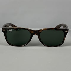 RAY-BAN Brown Tortoiseshell Nylon New Wayfarer Sunglasses