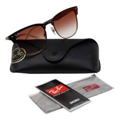 Ray-Ban Copper Clubmaster RB3576N Red Gradient Mirrored Lens Lunettes de soleil