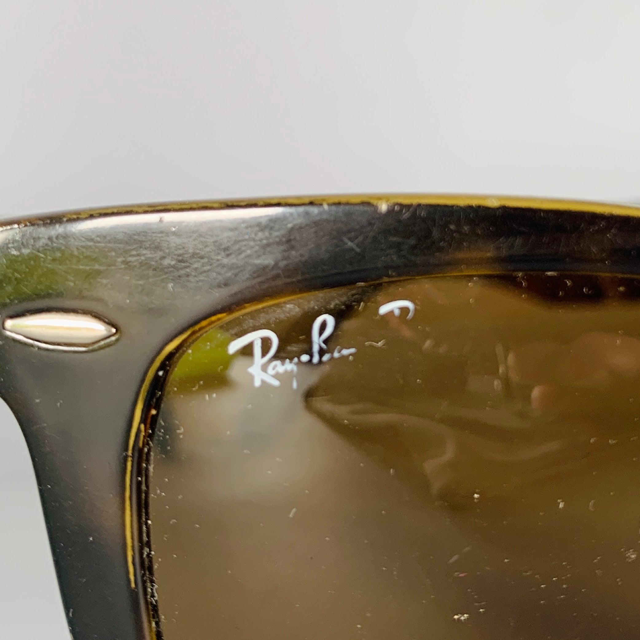 Ray-Ban Occhiali da sole Foldes Wayfarer Marrone Acetato 5