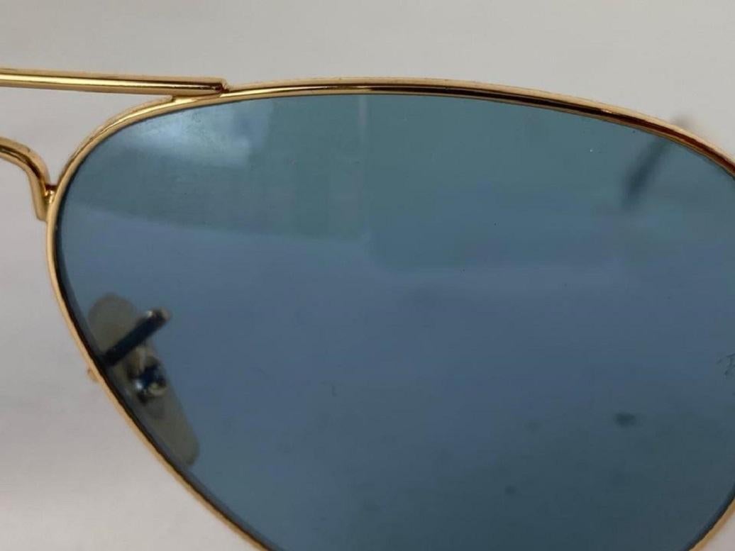 Ray-Ban Gold Rb3025 Aviator 2ray65 Sunglasses For Sale 4
