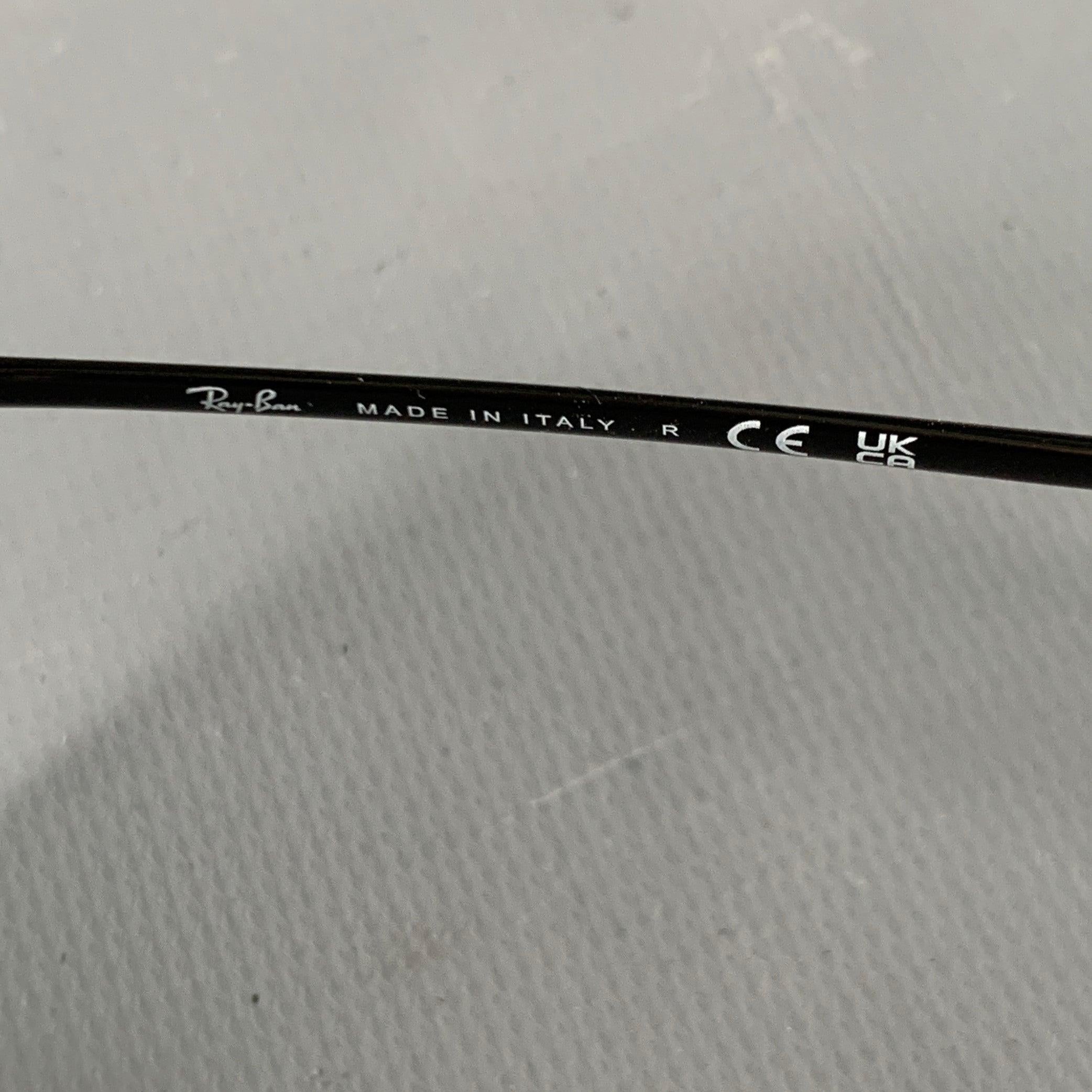 Ray-Ban New Aviator Lunettes de soleil en métal noir en vente 1