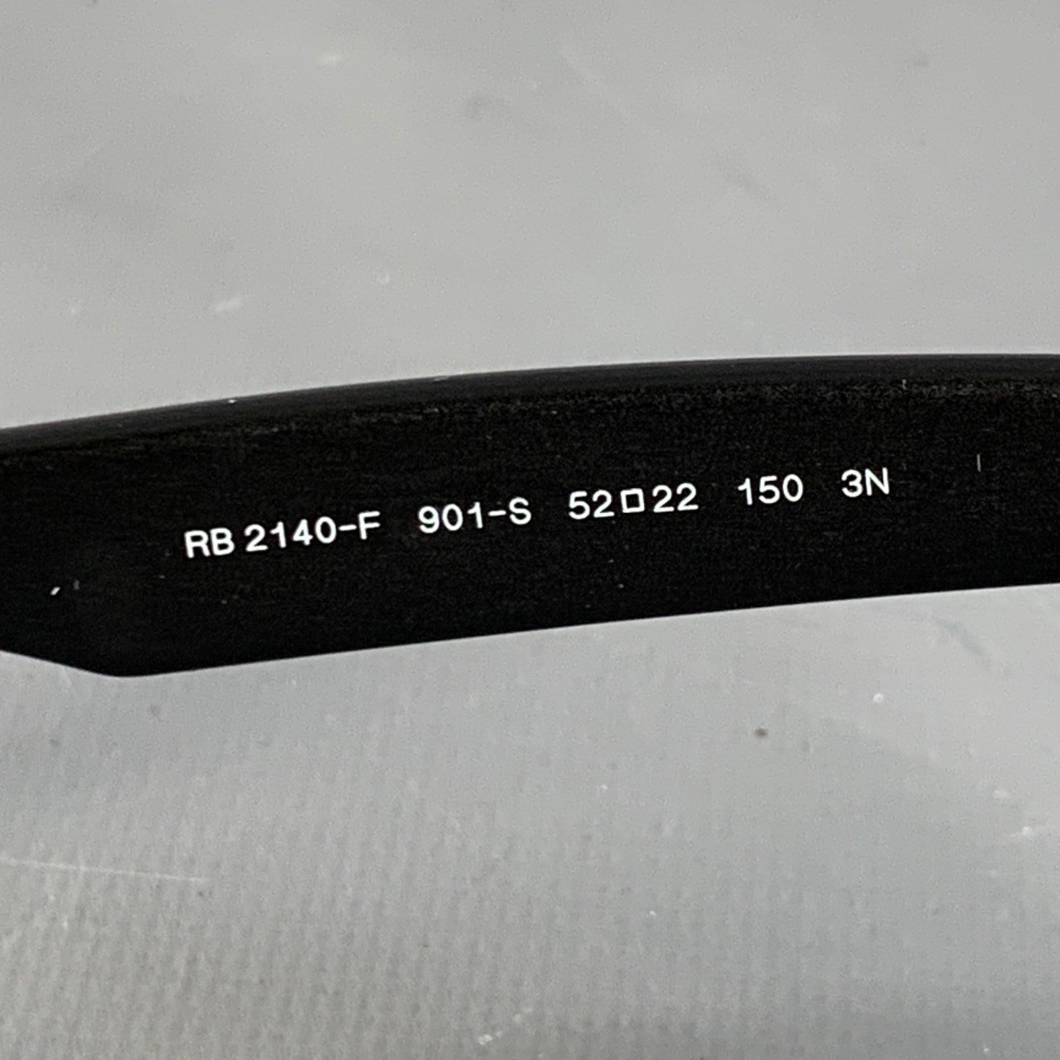 De los hombres RAY-BAN One Size Wayfarer Black Acetate Sunglasses en venta