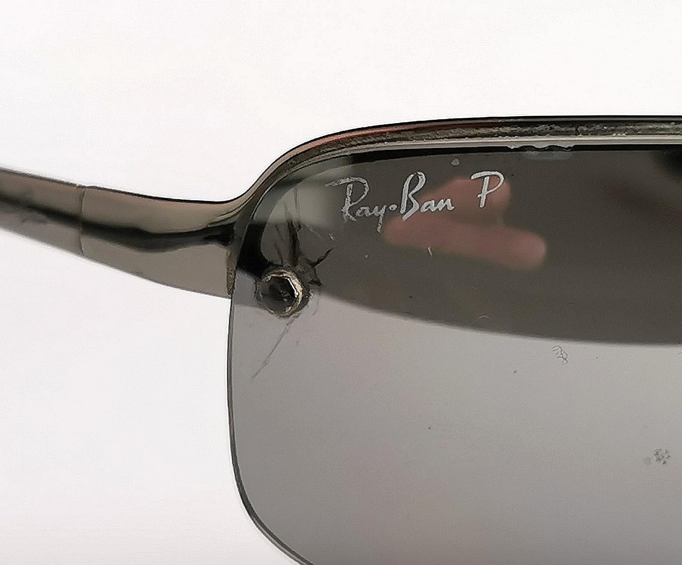 Ray Ban P sunglasses, mirrored, Polarised  2