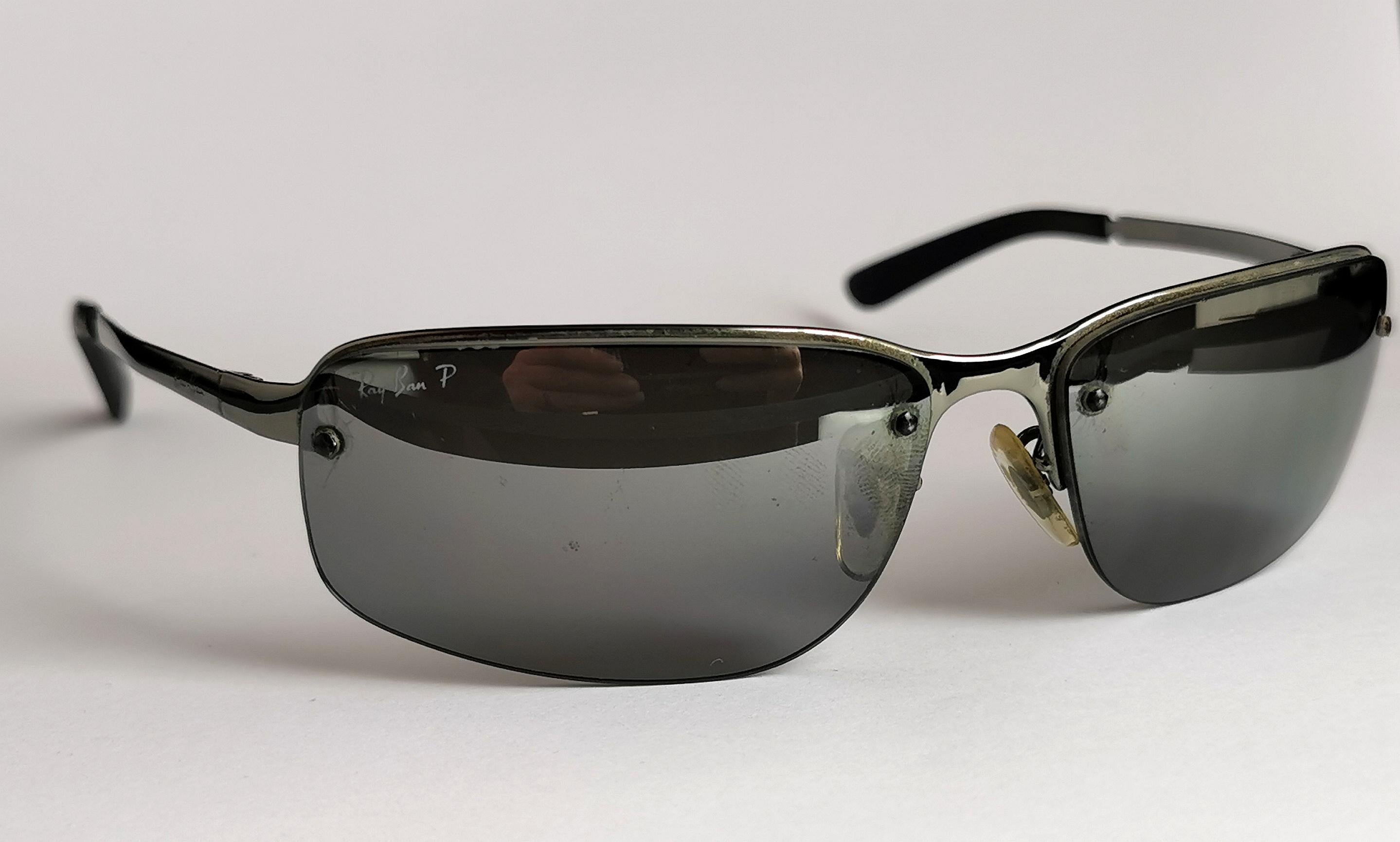 Ray Ban P sunglasses, mirrored, Polarised  7