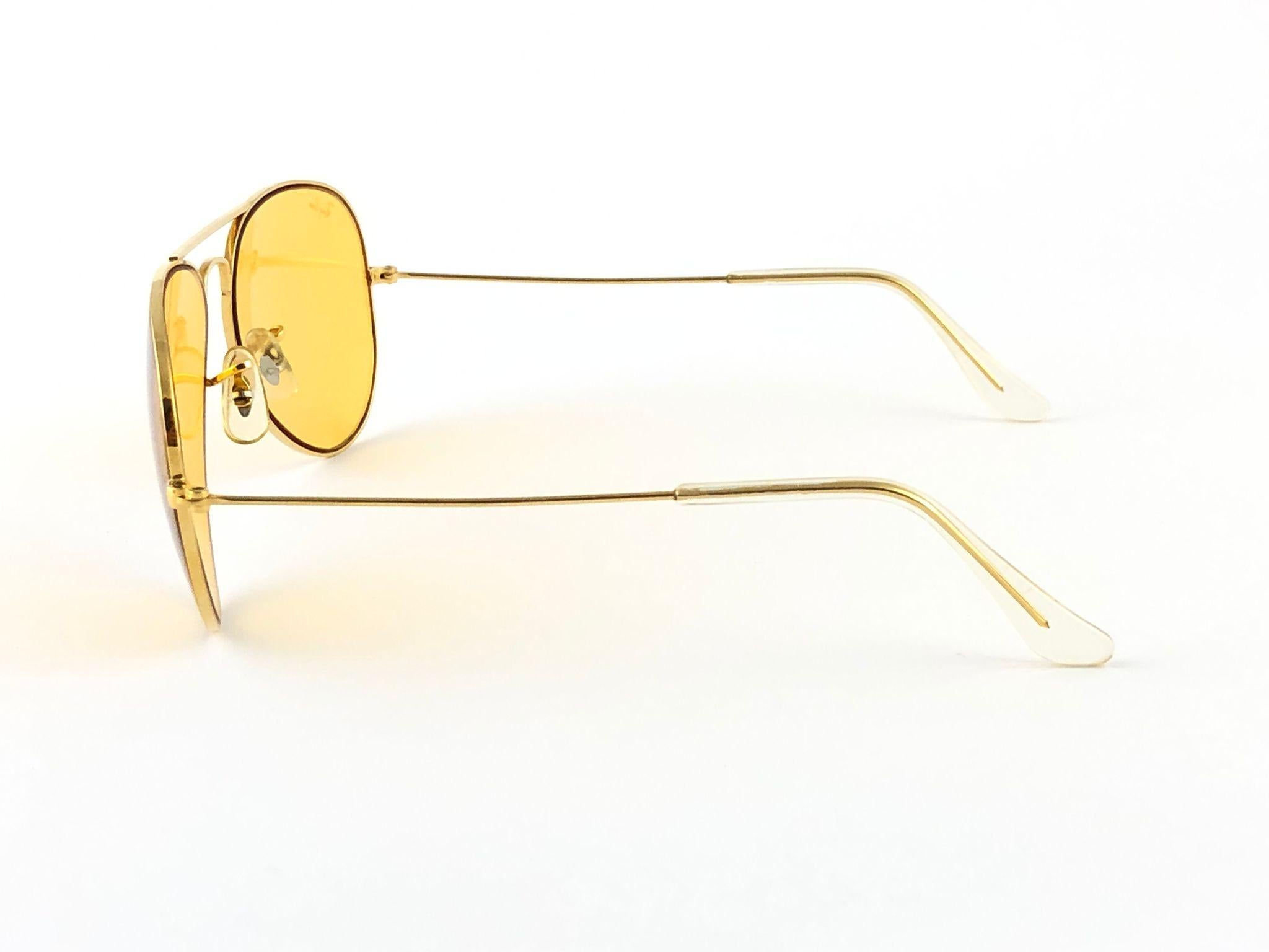 ray ban ambermatic vintage