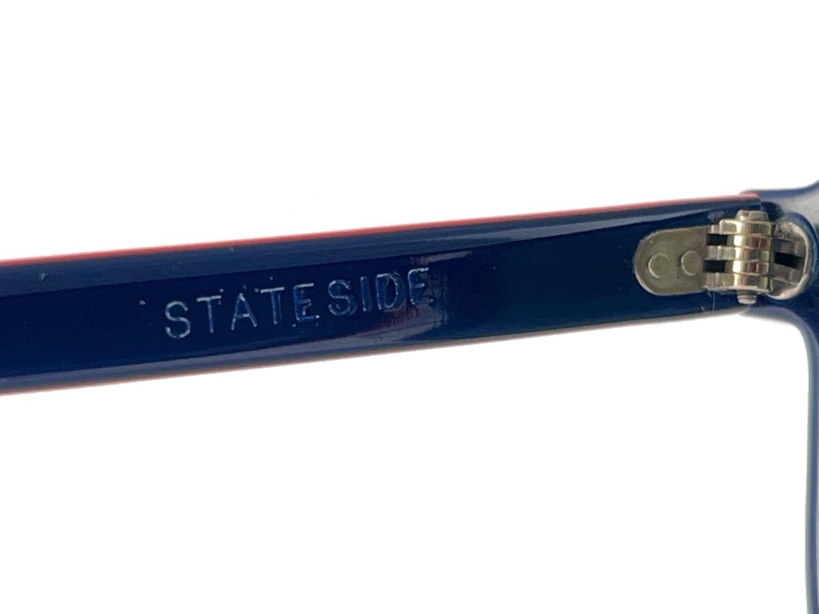 Ray Ban Vintage B&L Stateside Blau Rot Weiß Grün Sport Lens-Sonnenbrille USA im Angebot 4