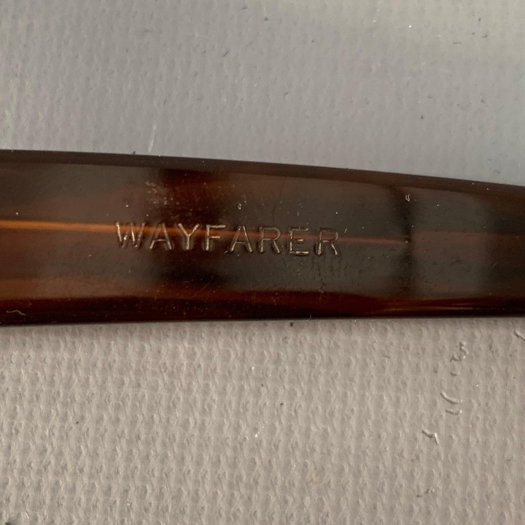 De los hombres Gafas de sol Wayfarer Vintage de carey marrón RAY-BAN en venta