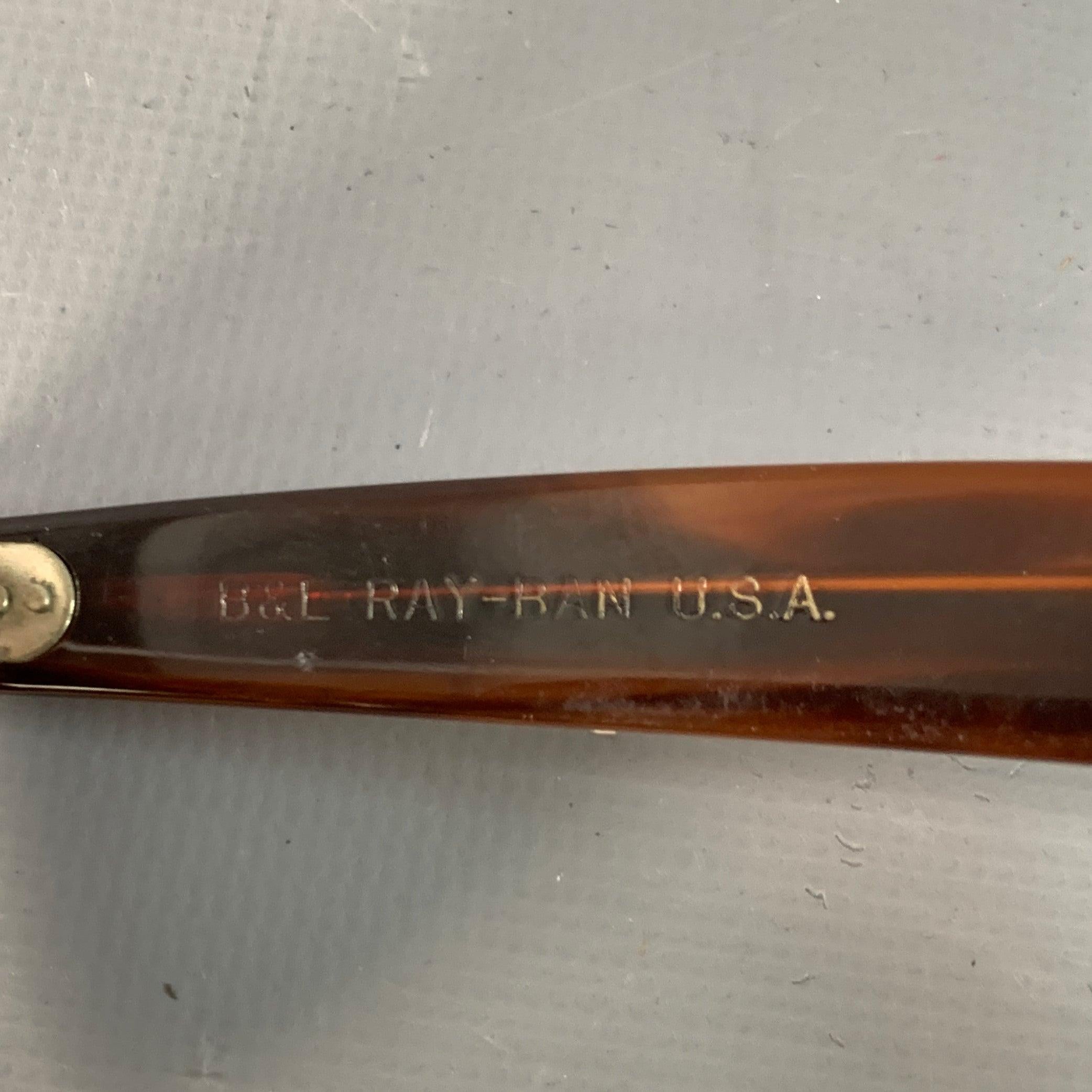 Gafas de sol Wayfarer Vintage de carey marrón RAY-BAN en venta 1