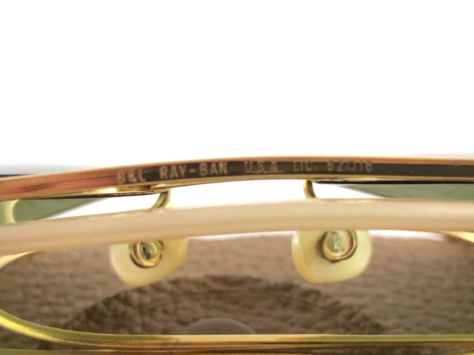 Ray Ban Vintage Outdoorsman 62Mm RB3 Grüne Brille B&L Sonnenbrille 1980 3
