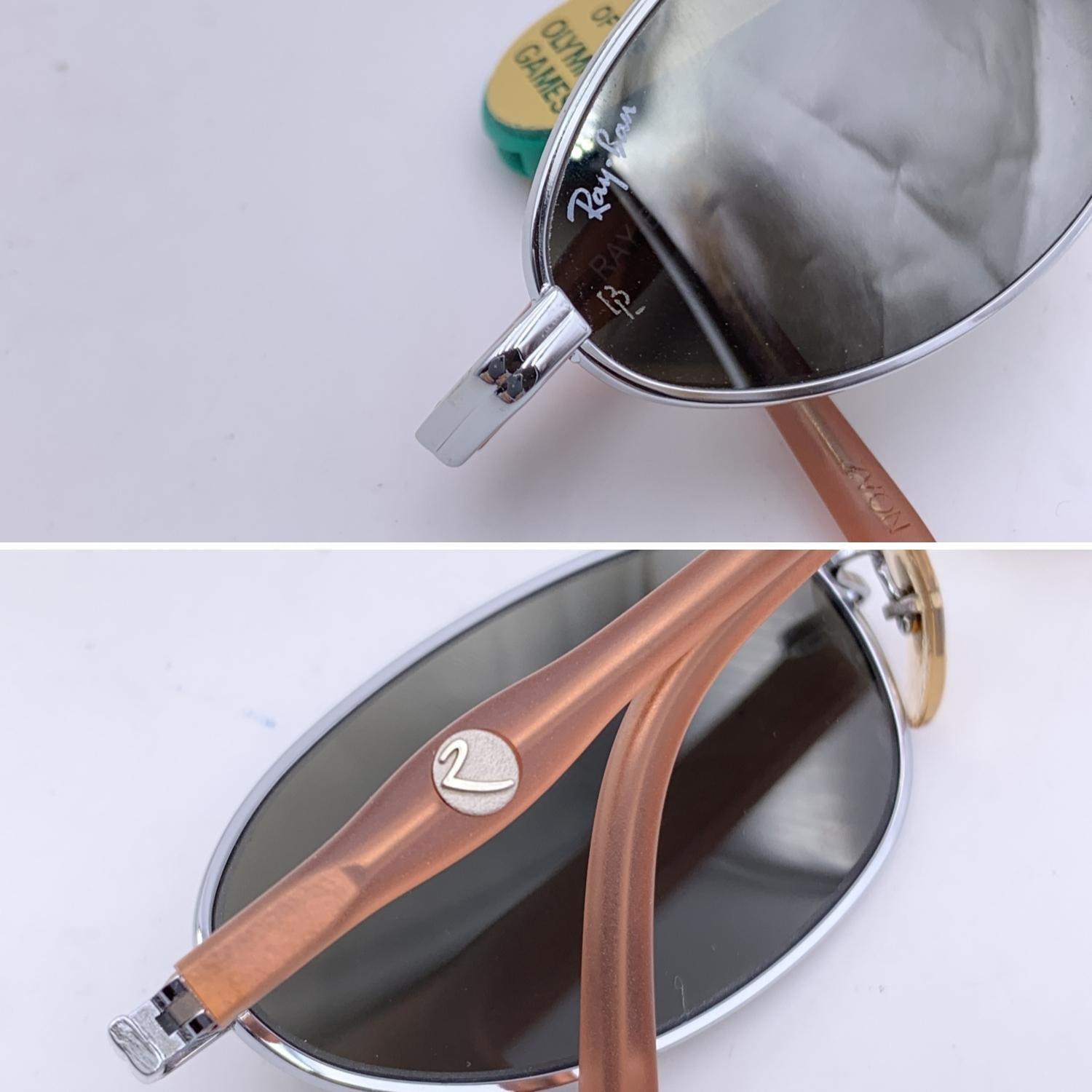 Ray-Ban Vintage Unisex Mint Sonnenbrille Rituale Spiegel W2551 Verhext im Angebot 2