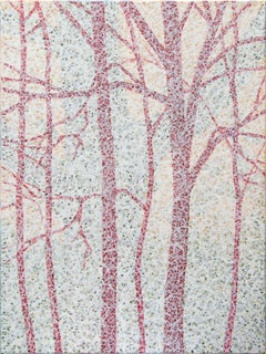 White Veil Harmony Series #5, Painting, Acrylic on Canvas
