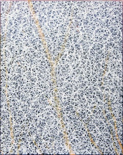 White Veil Harmony Series #6, Painting, Acrylic on Canvas