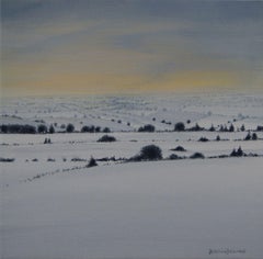 Winter Day, Painting, Acrylic on Canvas