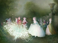 Festival of Light, surrealistic, myth, elf, modern, 21 century