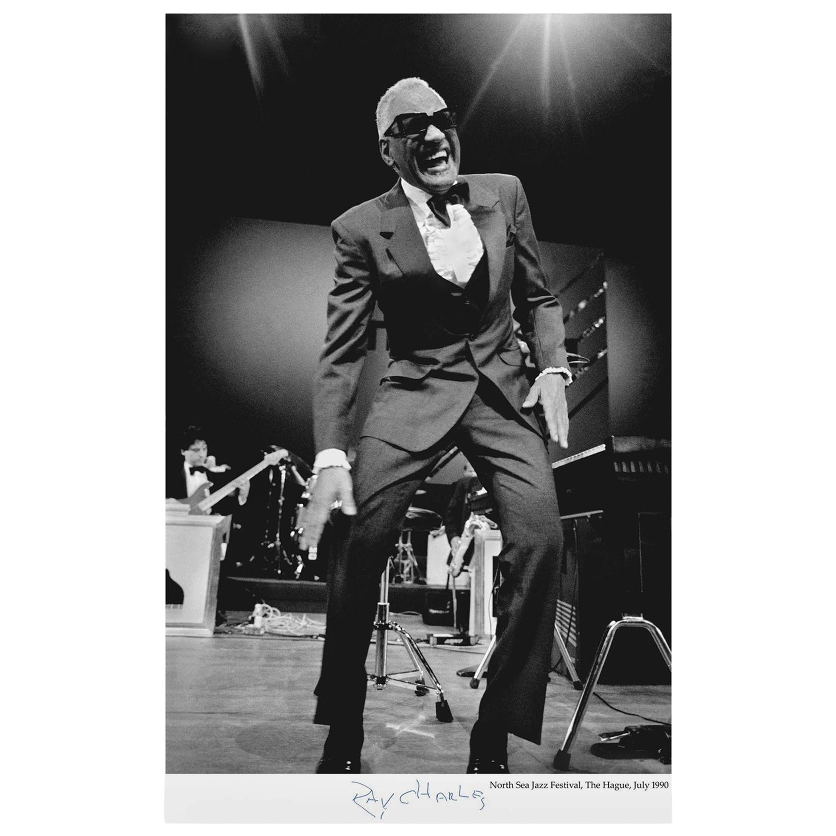 Ray Charles, North Sea Jazz Festival, the Hague, Limited Edition For Sale