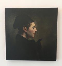 Cap 24, Portrait, Figurative, Baroque, Male, Oil, Painting, Timeless