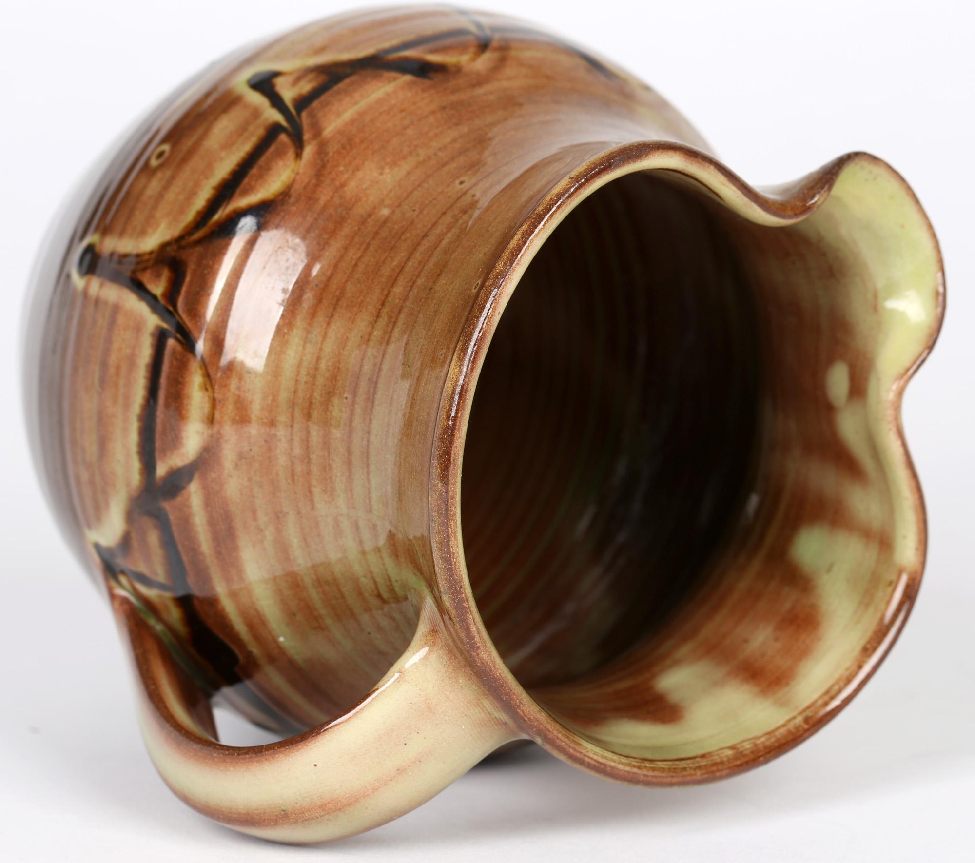Ray Finch for Winchcombe English Slip Trailed Studio Pottery Jug 1