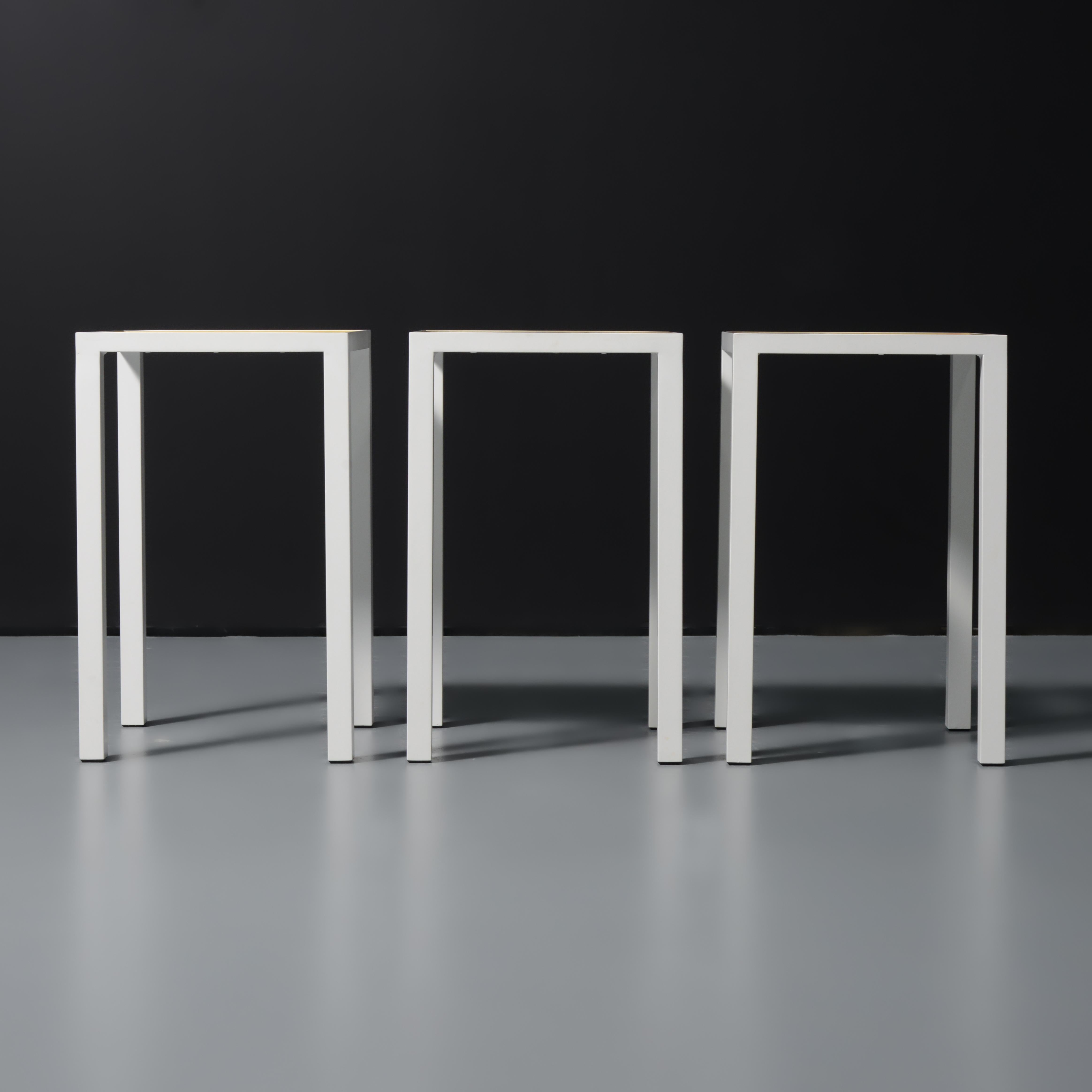 Modern Ray Geary PILL Occasional Tables, Set of 3 For Sale