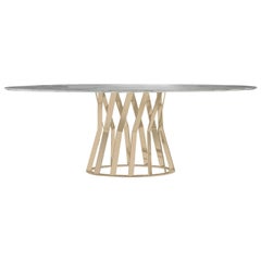 Ray Gold Dining Table