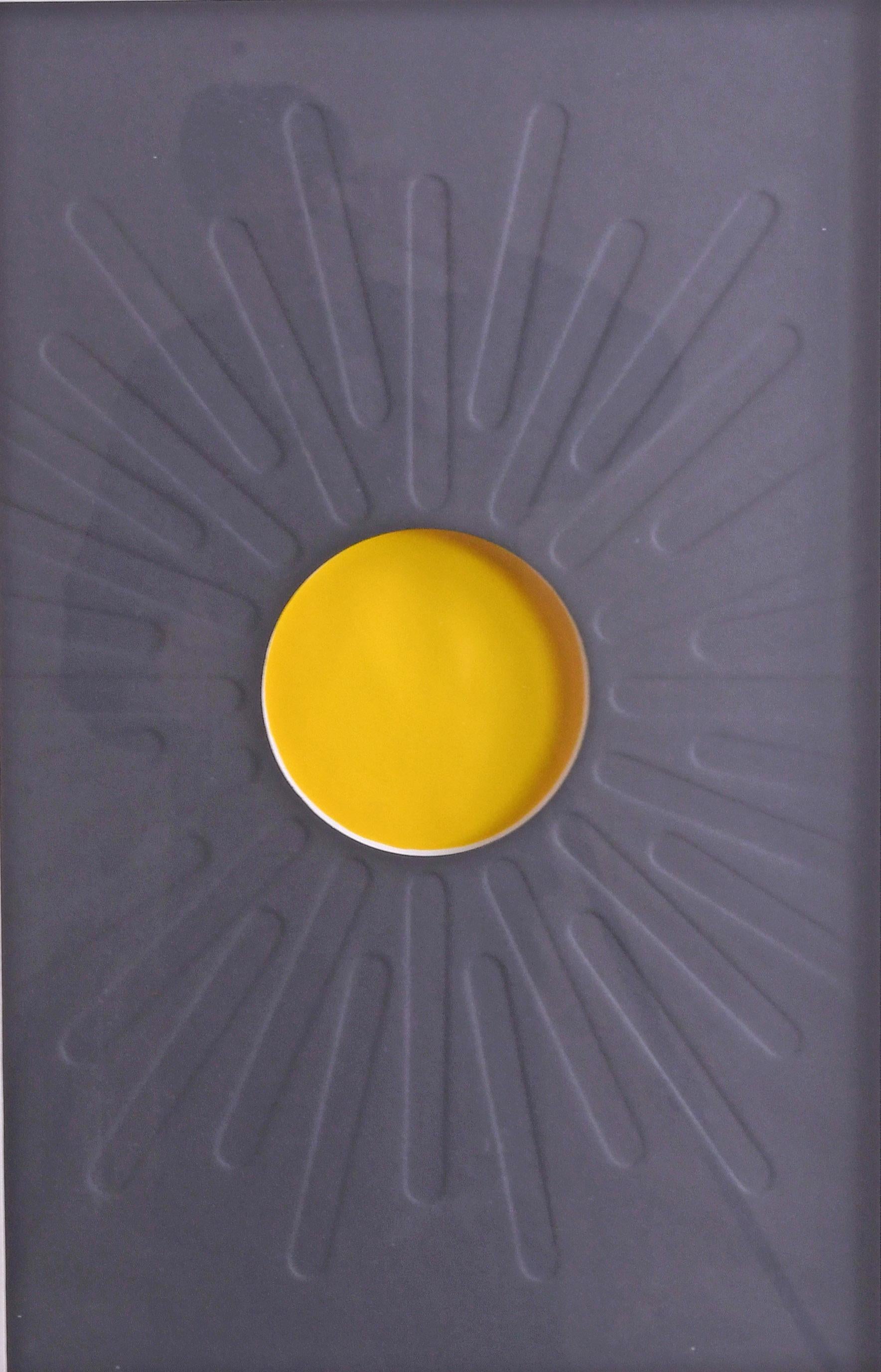 Mondstrahlen (Op-Art), Print, von Ray H. French
