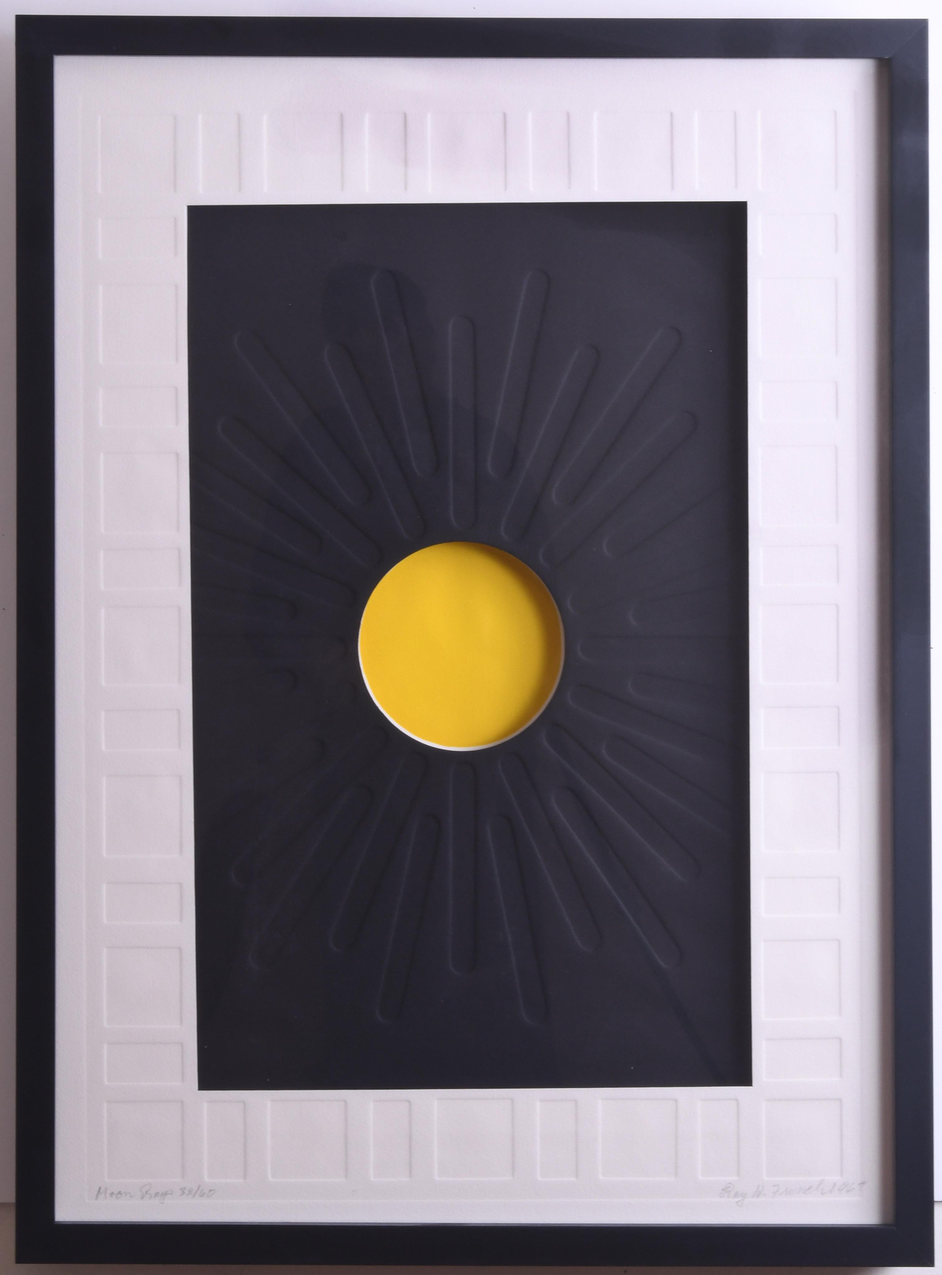 Ray H. French Abstract Print - Moon Rays