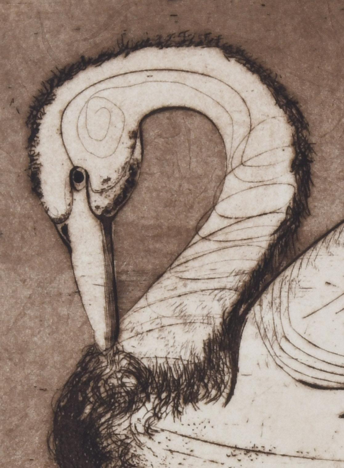 Il Cigno - Print di Ray H. French
