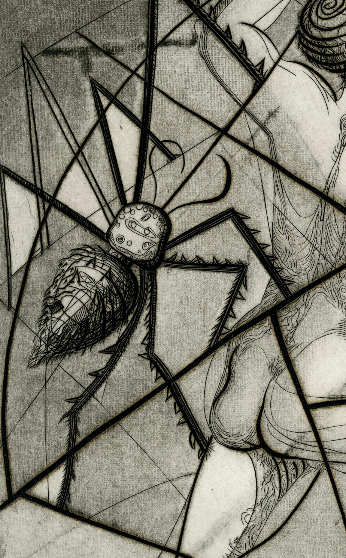 The Web - Print Surrealismo di Ray H. French