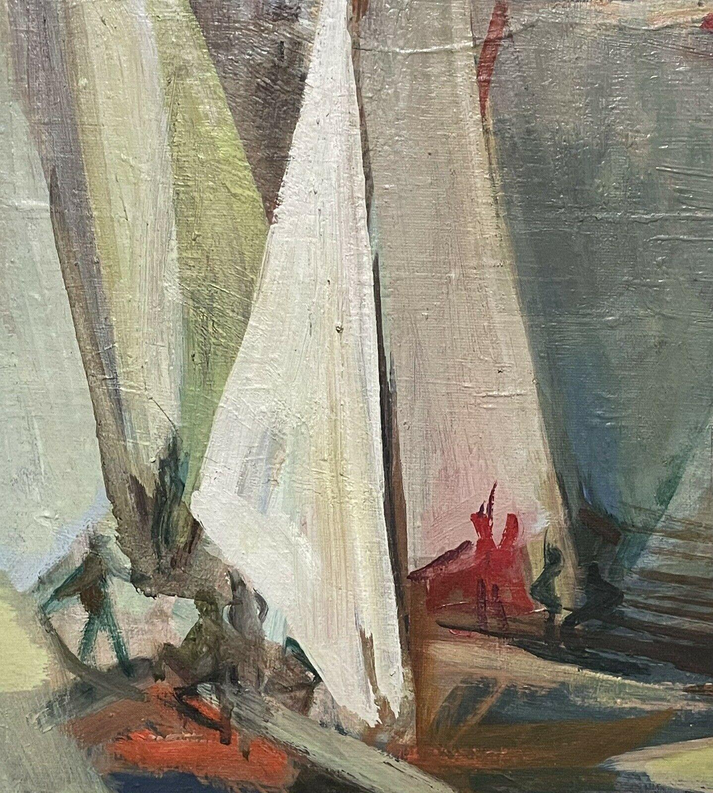 Artista/ Escuela: Raymonde Heudebert (francés 1894-1991), firmado

Título: Honfleur

Medio:   pintura al óleo sobre lienzo firmada y enmarcada.

Tamaño:     enmarcado: 29,75 x 20,5 pulgadas
            cuadro: 24 x 15 pulgadas

Procedencia: