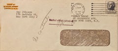 "Nessun contenuto", Ray Johnson, Mail Art, busta DADA, Movimento Fluxus