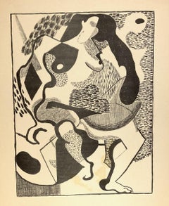 Ray Kaiser, (Femme assise abstraite)