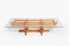 Ray Kappe RK11 Coffee Table in Red Oak by Original in Berlin, Germany, 2020