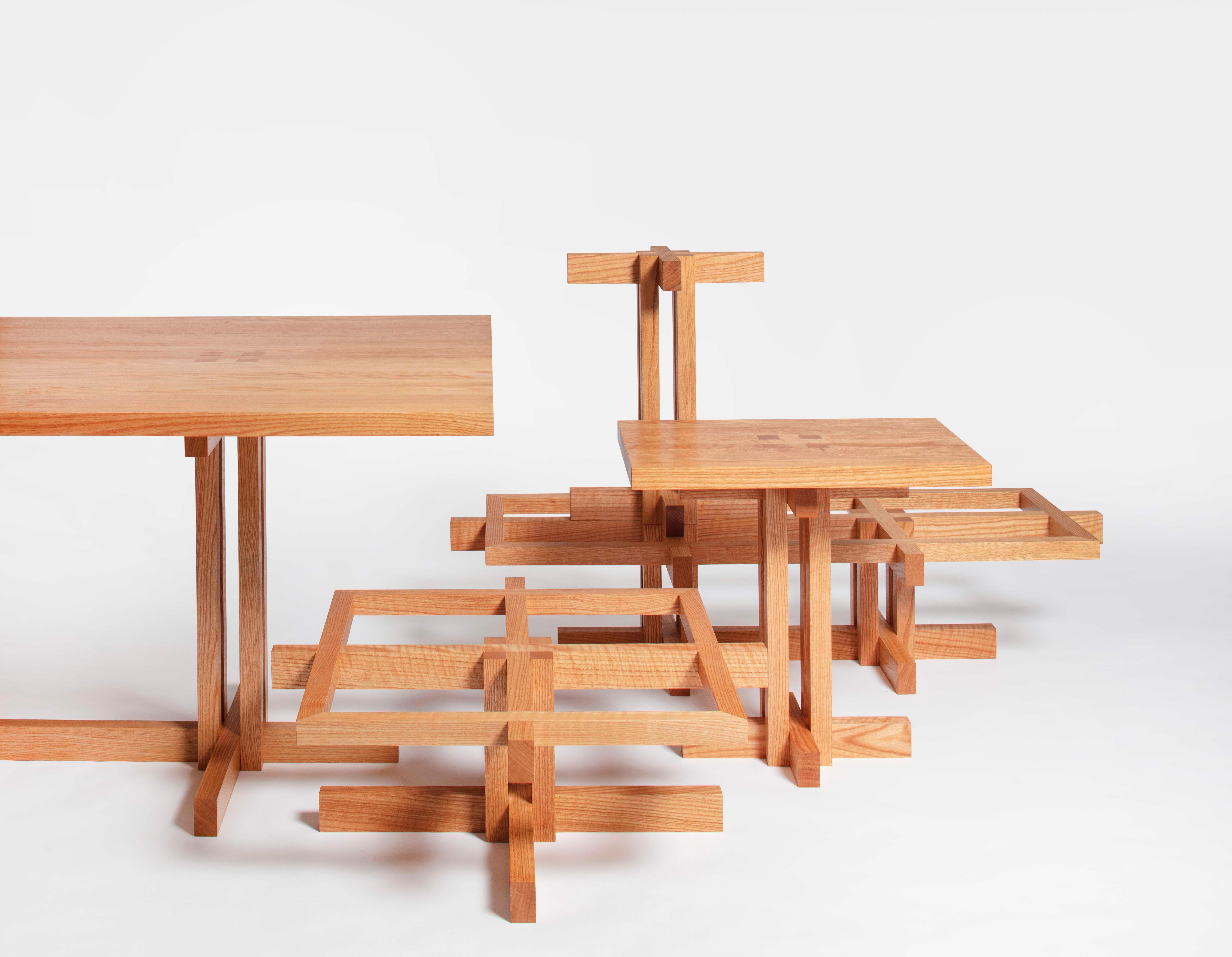 oak end tables