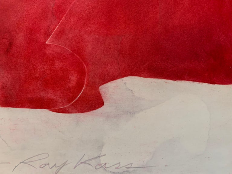 The latest from Ray Kass' series of abstracted red 