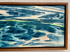 Whiting Surf Atlantico Media Mista Modernista Astratto Paesaggio Marino Pittura Ray Kass