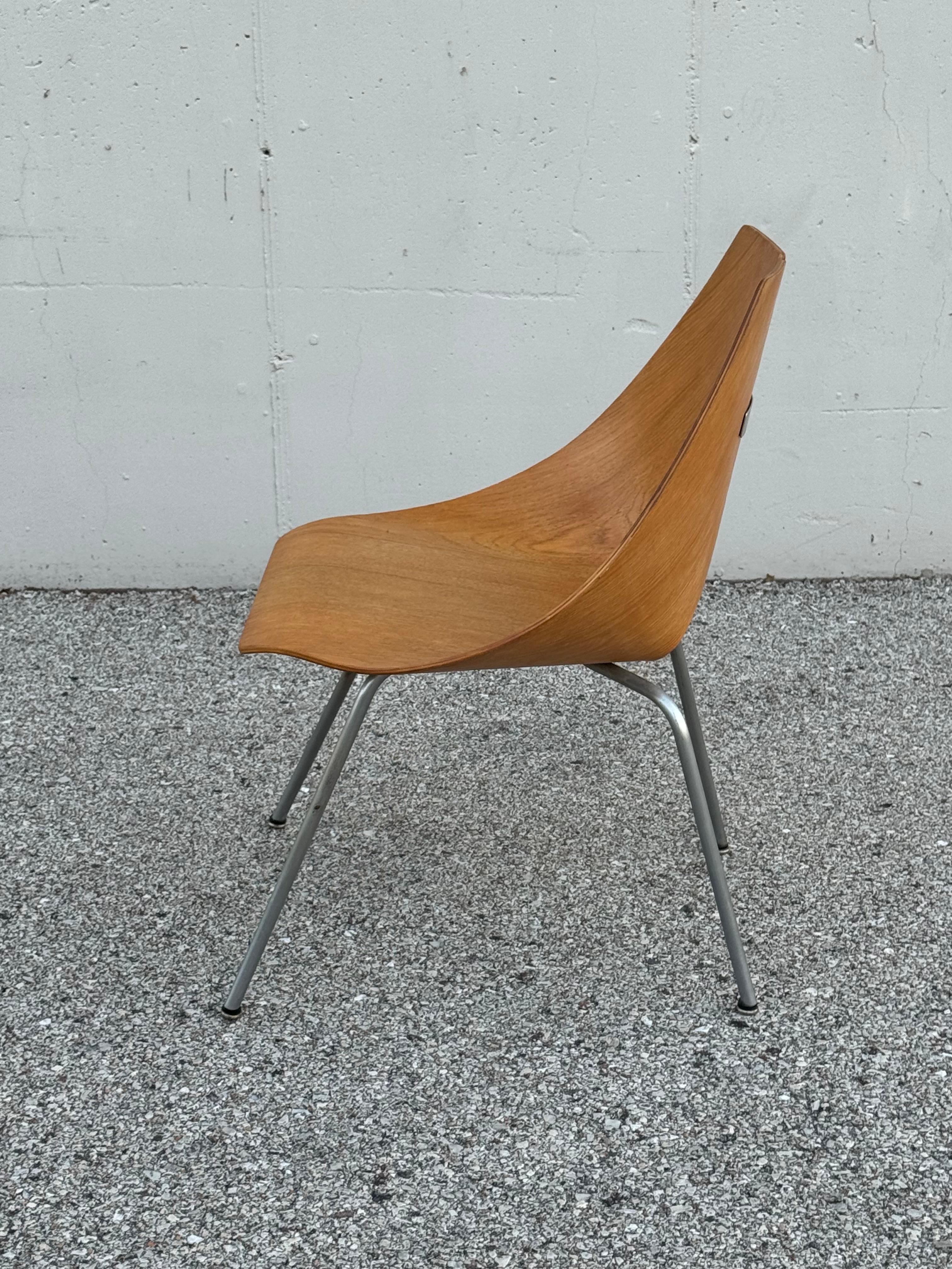 Ray Komai für J.G. Möbel 1950er MCM Bugholz Sperrholz Stuhl - Paar verfügbar - im Angebot 9