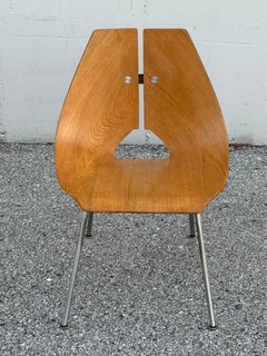 Ray Komai per J. G. Mobili anni '50 MCM Sedia in compensato Bentwood - Coppia Disponibile -