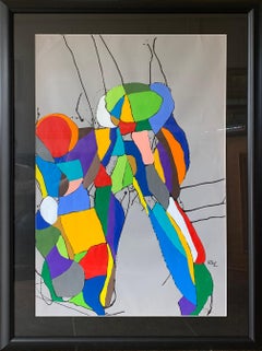 Metamorphosis, Figurative Abstraction, Modernist Abstract, 1995